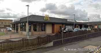 Woman sets herself on fire in McDonald's toilet as police race to fast food restaurant
