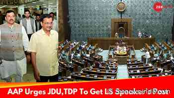 AAP Wants TDP, JDU To Take Lok Sabha Speaker`s Post From BJP; Know Why