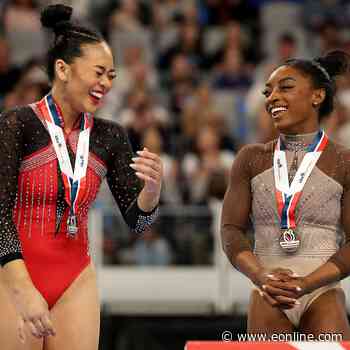 How Suni Lee & Simone Biles Support Each Other Ahead of 2024 Olympics