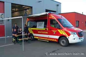 Die neue rollende Kommandozentrale der Feuerwehr Hiddenhausen