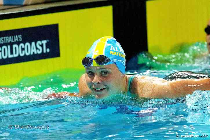 15-Year-Old Sienna Toohey Downs Leisel Jones’ Aussie Age Record From 2000 In 100 Breast