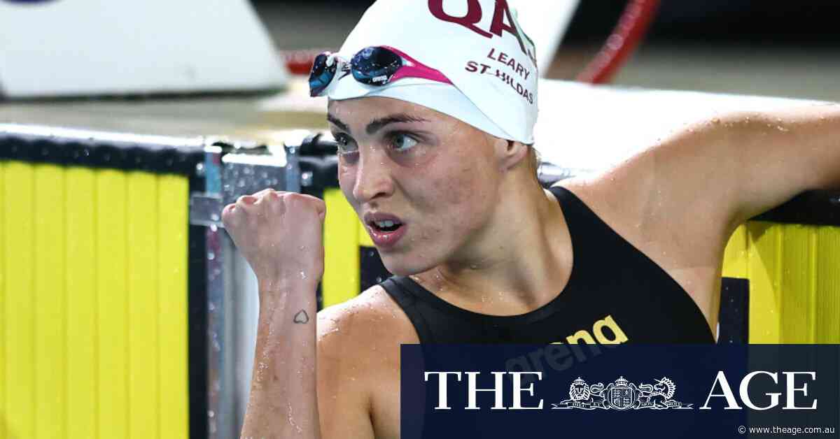 ‘She wasn’t meant to live’: Dad chokes back tears after Leary makes Olympics
