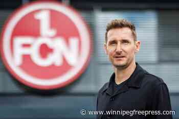 Germany’s all-time top scorer Miroslav Klose is Nuremberg’s new coach