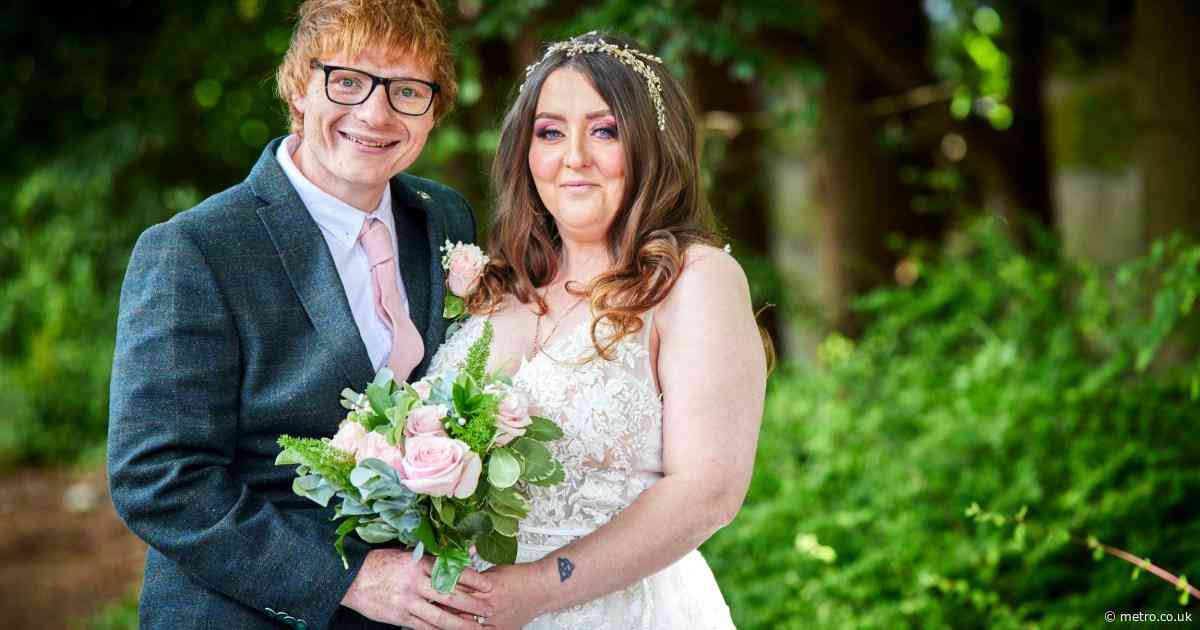 Ed Sheeran superfan gets married to Ed Sheeran doppelganger