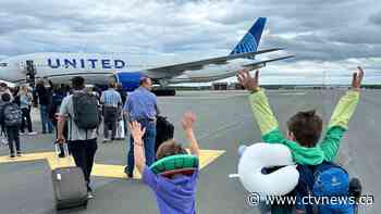 United flight to Paris diverts to Newfoundland, passengers forced to sleep on benches and floor