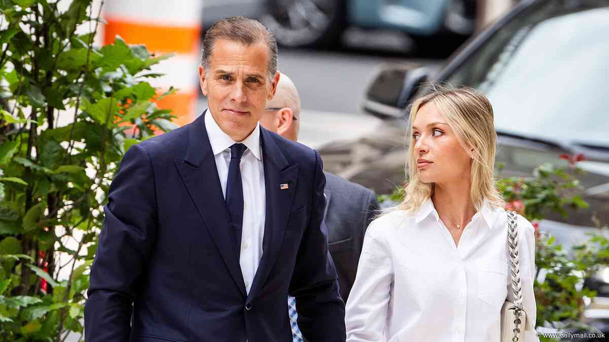 Hunter Biden trial verdict live: President's son arrives in court with wife Melissa Cohen as he awaits his fate in gun case