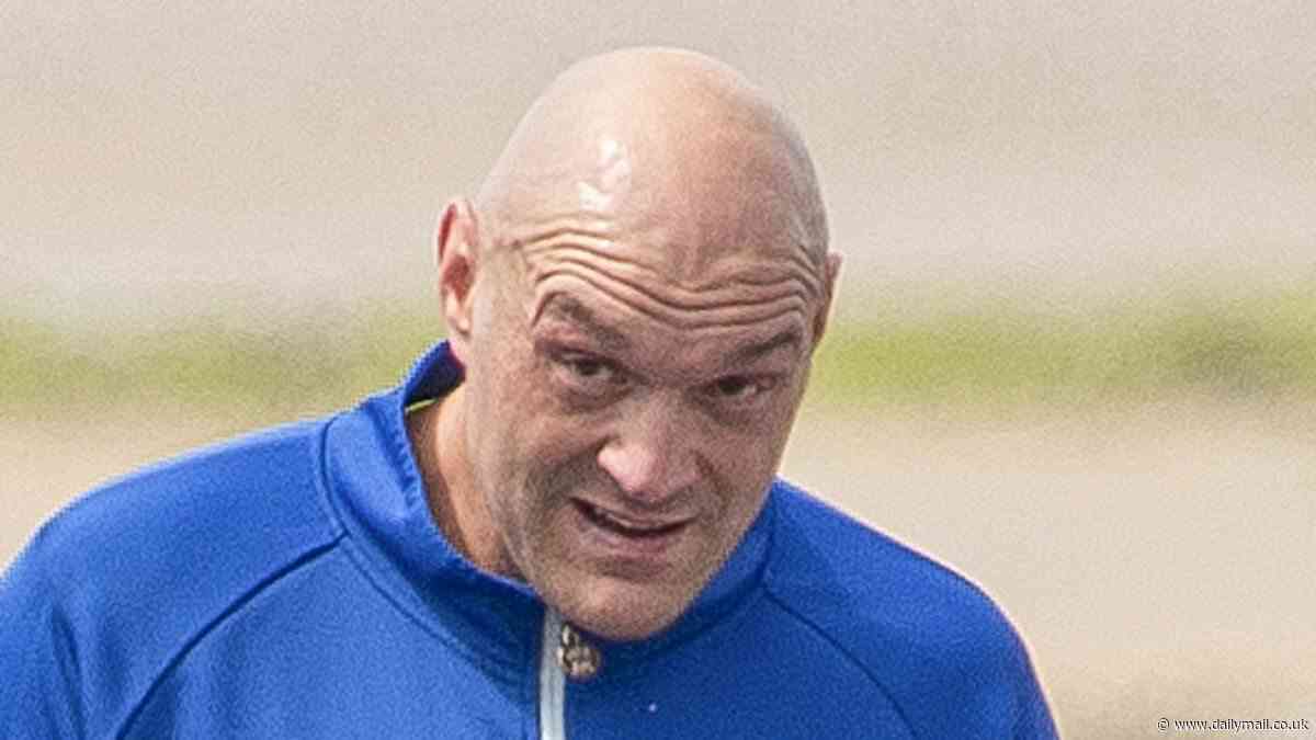 Tyson Fury's inner circle 'concerned' over how Gypsy King is dealing with his first professional defeat after footage emerges of heavyweight star, 35, collapsing outside Morecambe bar