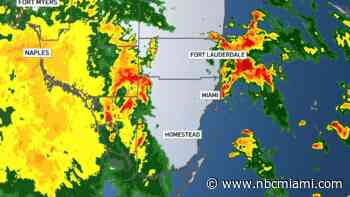 LIVE RADAR: Flood watch issued for South Florida as heavy rain moves in