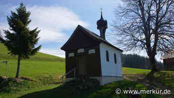 Nur eine Kapelle zeugt von diesem verschwundenen Bergdorf im Allgäu