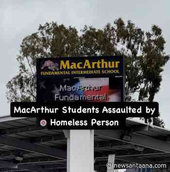 Several MacArthur Fundamental Intermediate students were assaulted by a transient