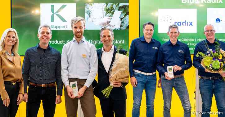 Klaas Knot (DNB) spreekt ondernemers bij KP Holland tijdens FlowerTrials