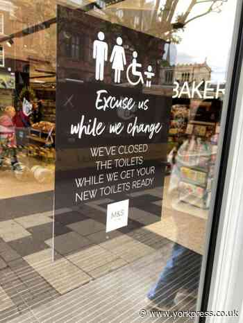 M&S toilet closure woes in York Pavement store