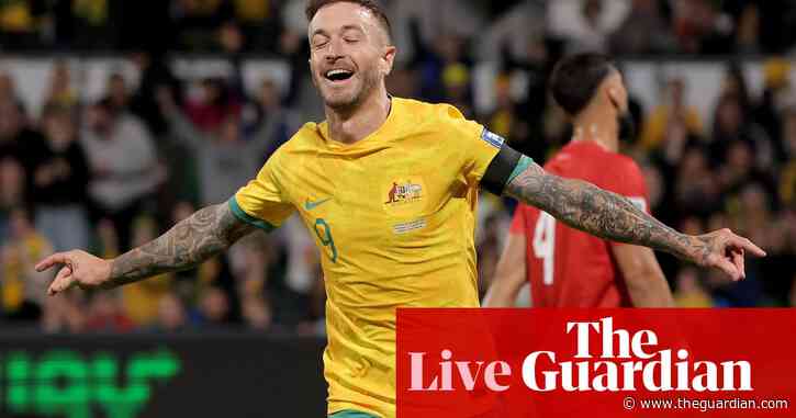 Australia v Palestine: World Cup 2026 qualifier – live