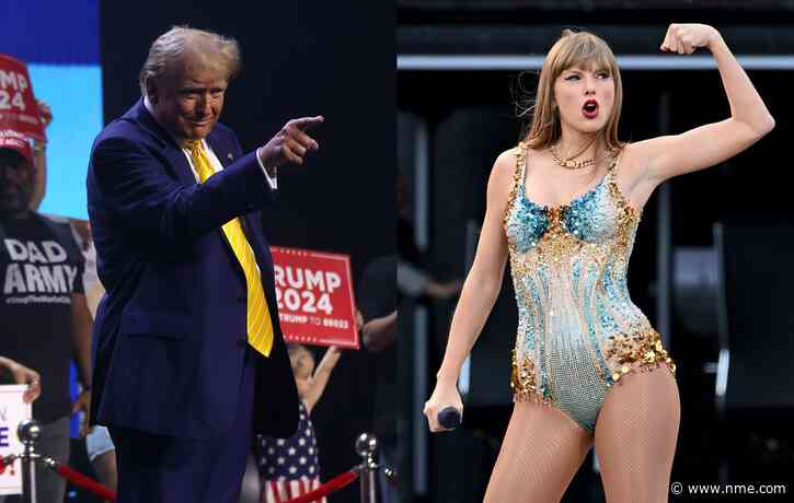 Donald Trump says Taylor Swift  is “unusually beautiful” and asks if her political views are “an act”