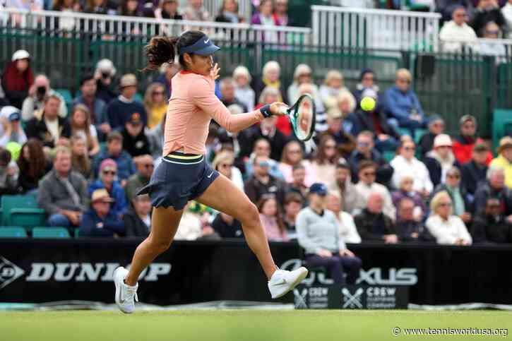 Nottingham: Emma Raducanu shines in opening match on grass, earns routine win