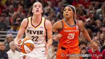 DiJonai Carrington is slammed by WNBA fans for mocking Caitlin Clark's 'flop' after controversial foul