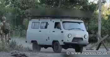 Putin humiliation as Russia reduced to using 59-year-old 'Loaf vans' on Ukraine front line