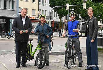 Dankeschön-Aktion für Radlerinnen und Radler in Ulm und Neu-Ulm
