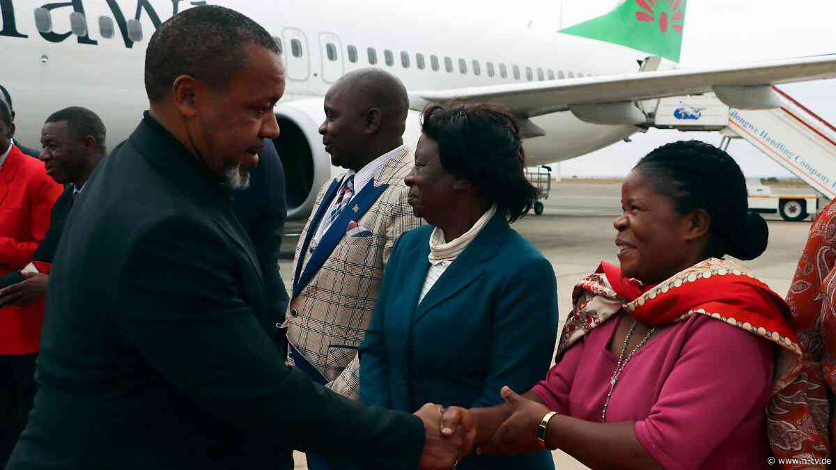Maschine war verschollen: Malawis Vizepräsident Chilima stirbt bei Flugzeugabsturz