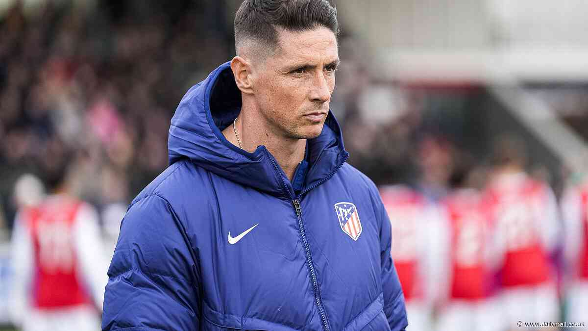 Fernando Torres lands his FIRST senior management role since retiring as a footballer... with the ex-Liverpool and Chelsea star taking charge at third-tier Spanish side