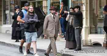 Harry Potter star Ralph Fiennes spotted in the street filming BBC World War One drama