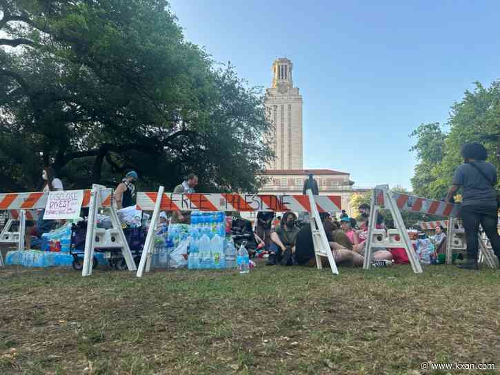 UT says it will discipline students who violated campus rules during pro-Palestinian protests
