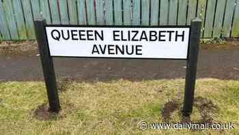 Is it what she would have wanted? Residents left baffled after council makes hilarious spelling blunder while trying to honour late Queen Elizabeth with road sign