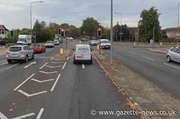 Colchester: Essex Highways on Ipswich Road traffic lights