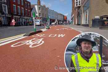 Colchester's new cycle lane costs nearly £900k - but usage is up