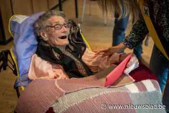 Sylvie Vangheluwe viert 105de verjaardag in woon-zorgcentrum Sint-Augustinus