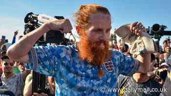 'Hardest Geezer' Russ Cook announces he is running 352 miles to Germany to support England in the Euros despite running the length of Africa two months ago