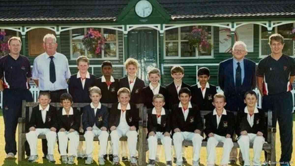 Can you spot the Euro 2024 star? The England midfielder who once starred in Lancashire Cricket's academy before switching the county game for the Premier League