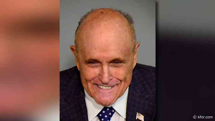 Giuliani processed in fake electors scheme to overturn Trump's 2020 election loss