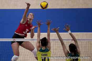 Canada routed 3-0 by Italy in women’s Volleyball Nations League action