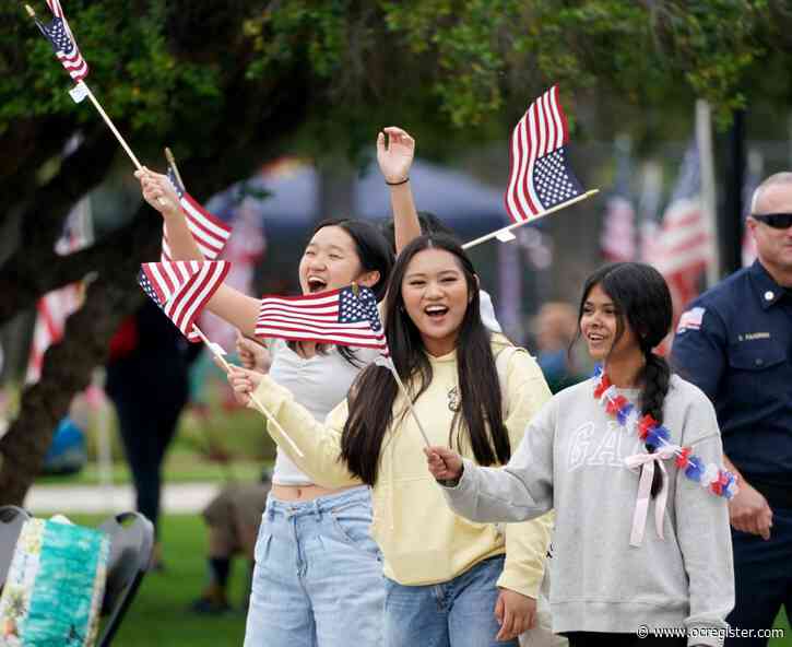 Anaheim celebrates the red, white and blue ahead of Flag Day