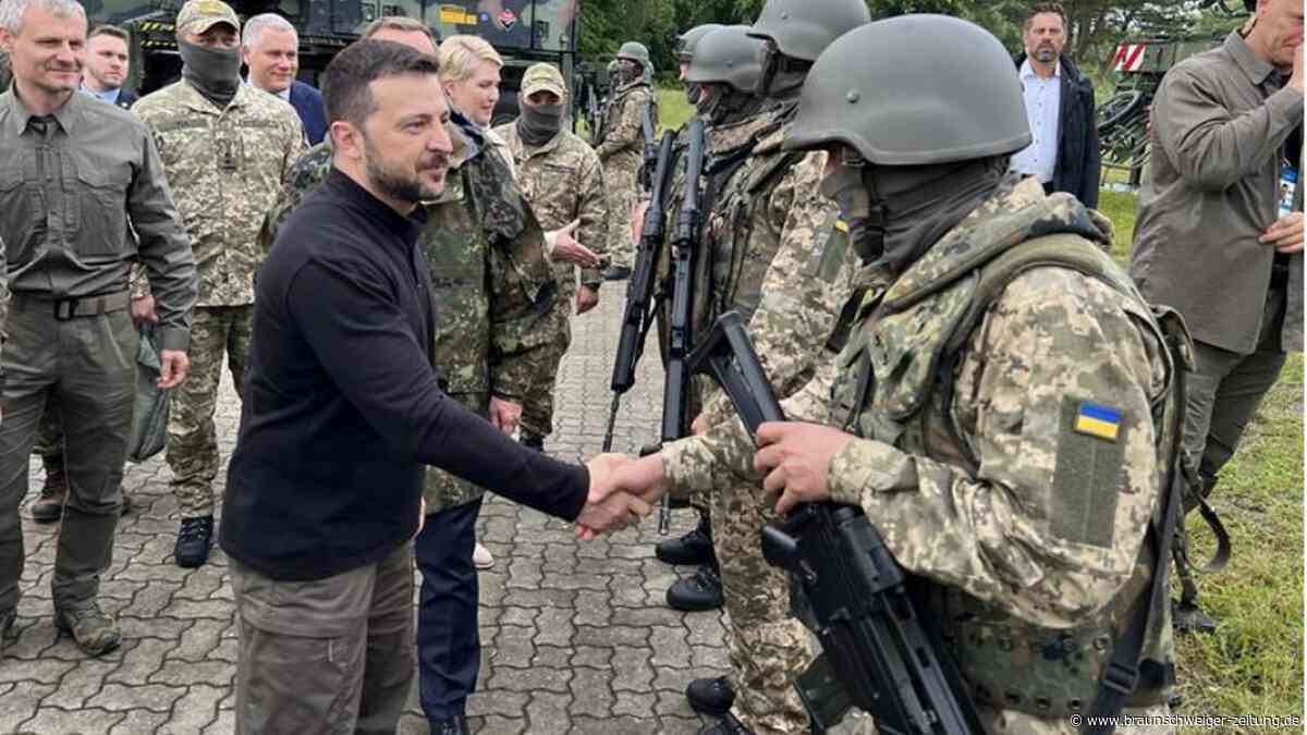 Hier werden ukrainische Soldaten am Patriot-System ausgebildet