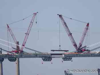 'Most visible milestone' — Main deck of Gordie Howe bridge connects this week