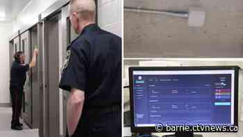 Barrie police enhance holding cells with new health monitoring sensors