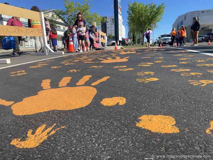 Fourth annual residential school survivors memorial crosswalk painting sees “best turnout ever”