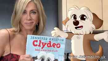 Jennifer Aniston, 55, turns author as she writes a children's book about dog Clydeo on 'a journey to find his true passion' in the 1st of a 4 book deal