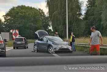Ongeval op afrit van E313 in Tongeren