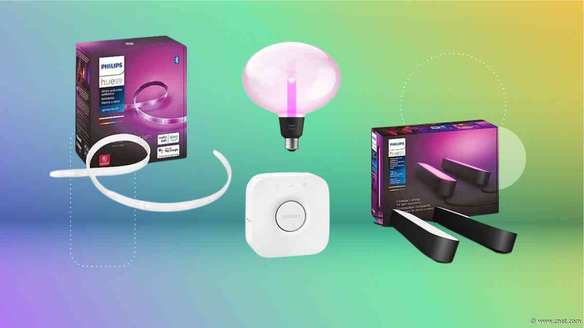 Dramatic Savings on Philips Hue Smart Lights Will Brighten Your Day     - CNET