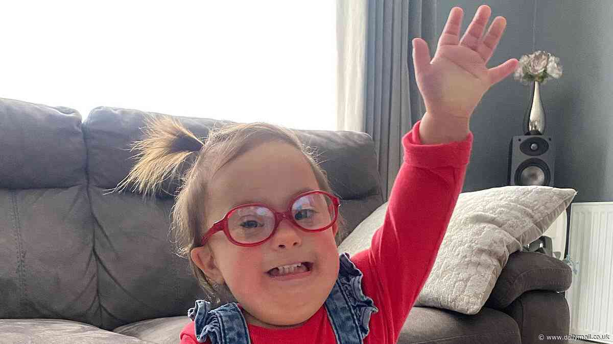 Two-year-old Down's syndrome girl died from sepsis after 'very junior' doctor sent her home with instructions to be given Calpol, her devastated parents claim