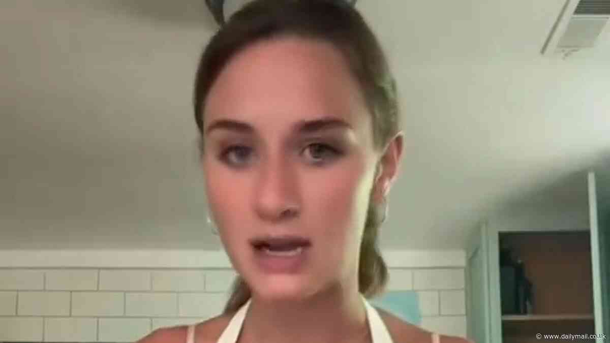 White 'trad-wife' influencer says n-word while filming herself cooking - but refuses to apologize before revealing she got fired from her job