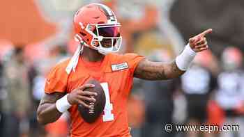 NFL minicamp updates: Browns QB Deshaun Watson throws in some drills