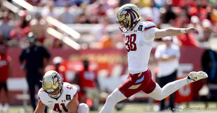 Report: Detroit Lions request to work out UFL kicker Jake Bates