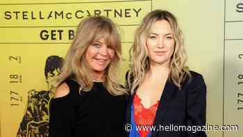 Goldie Hawn's oldest grandson twins with baby sister in adorable video with mom Kate Hudson