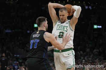 2024 NBA Finals: Celtics center Kristaps Porziņģis diagnosed with 'rare injury,' listed as day-to-day