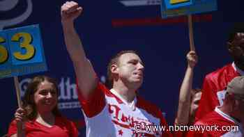 Joey Chestnut banned from Nathan's Hot Dog Eating Contest this year: MLE