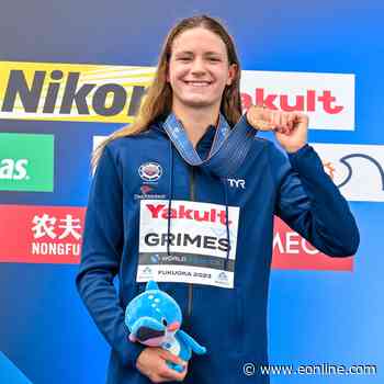 Meet Katie Grimes, the Olympian Dubbed the Future of Swimming